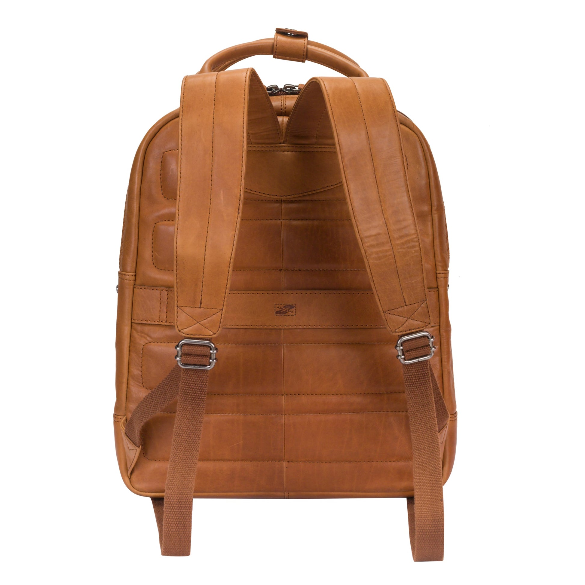 Winternam Stavanger Lederrucksack cognac