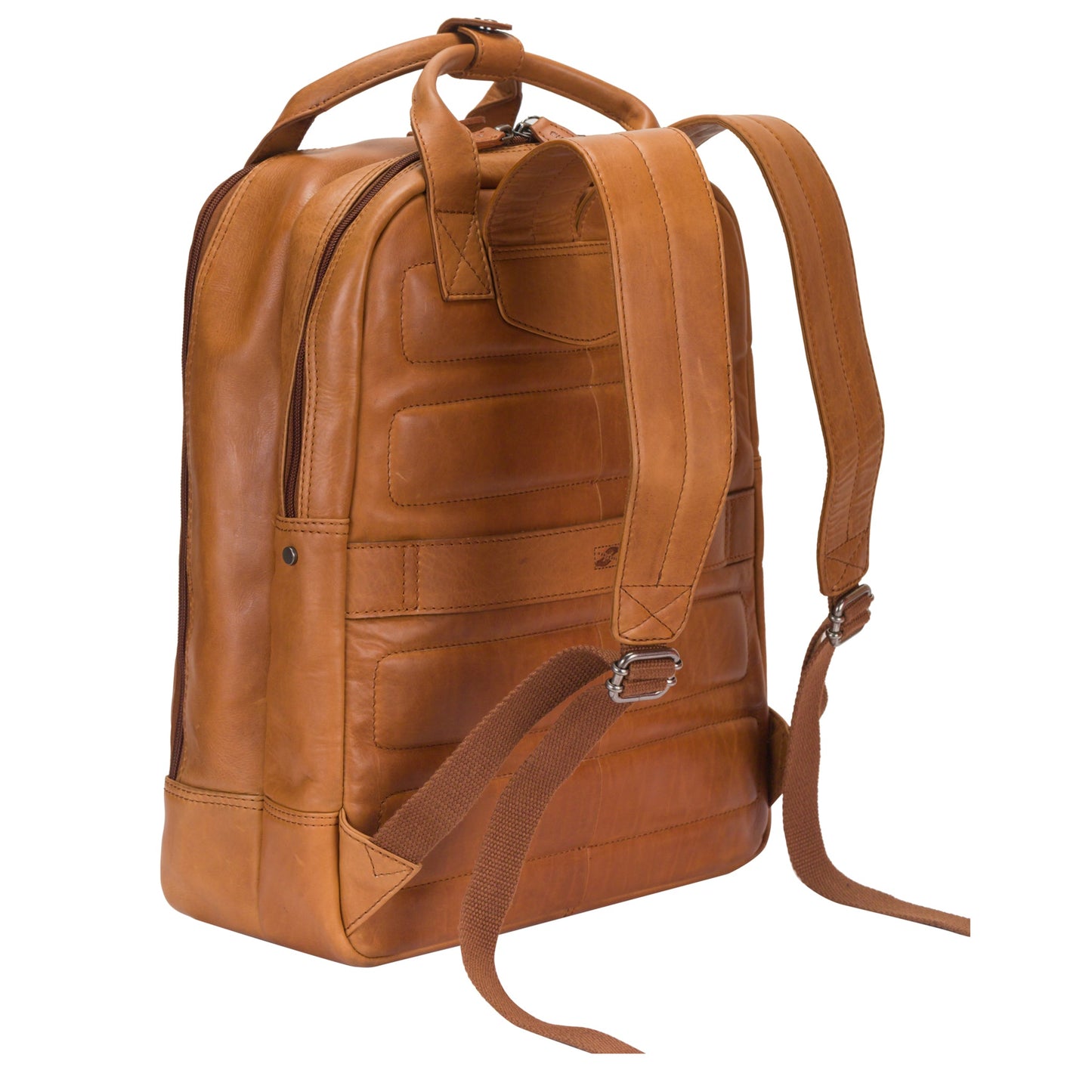 Winternam Stavanger Lederrucksack cognac